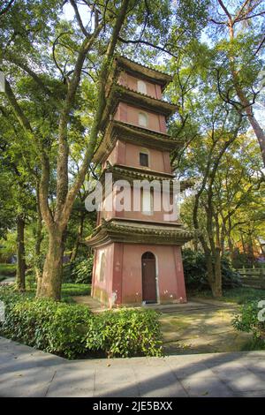 Vestiges culturels et sites historiques du temple d'Asoka, site pittoresque de Ningbo, Zhejiang Banque D'Images