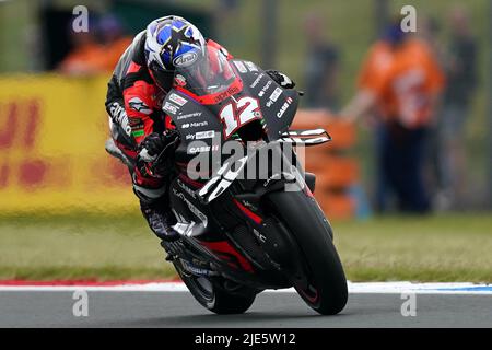 Un Si Grand Soleil 25 Juin 2022 ASSEN, PAYS-BAS - JUIN 25: Maverick Vinales of Aprillia Racing et