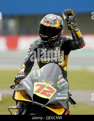 25 juin 2022, TT circuit Assen, Assen, Grand Prix des pays-Bas 2022, sur la photo Alex Marquez d'Espagne, LCR Honda Banque D'Images