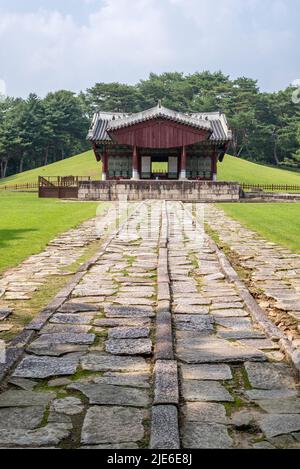 Donggureong est neuf tombes royales de la dynastie Joseon à Guri, province de Gyeonggi en Corée du Sud, le 25 juin 2022 Banque D'Images