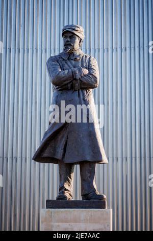 Statue de Samuel Franklin Cody Banque D'Images