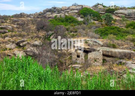 Via del Granito, San Piero, Campo nell'Elba, Elbe, Toscane, Italie Banque D'Images