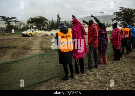 26 juin 2022, Rome, Kenya: Ambiance pendant le rallye Safari Kenya 2022, 6th tour du Championnat du monde de voitures de rallye WRC 2022, de 23 juin au 26, 2022 à Nairobi, Kenya - photo Nikos Katikis/DPPI/LiveMedia. (Image de crédit : © Nikos Katikis/LPS via ZUMA Press)