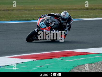 26 juin 2022, TT circuit Assen, Assen, Grand Prix des pays-Bas 2022, sur la photo Marcel Schrotter d'Allemagne, Dynavolt intact GP Banque D'Images