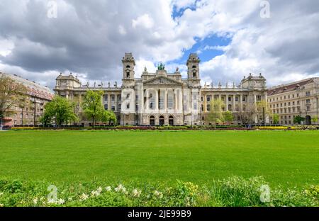 L'ancien bâtiment du Musée hongrois d'Ethnographie à Budapest, Hongrie Banque D'Images