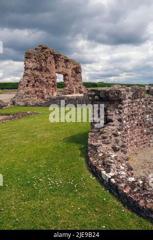 Ville romaine de Wroxeter, Shropshire Banque D'Images