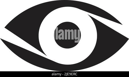 Modèle vectoriel d'inspiration avec logo Eye Illustration de Vecteur
