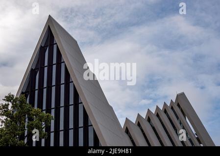 Église de Tromsdalen ou cathédrale arctique, Tromso, Norvège Banque D'Images