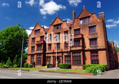 Aberdare Hall female student accommodation, Université de Cardiff, Cardiff, Pays de Galles, Royaume-Uni. Banque D'Images