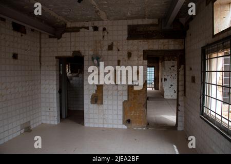 Le musée des martyrs d'Al-Qurain, situé à Koweït, est un musée qui rend compte de la guerre du Golfe Banque D'Images