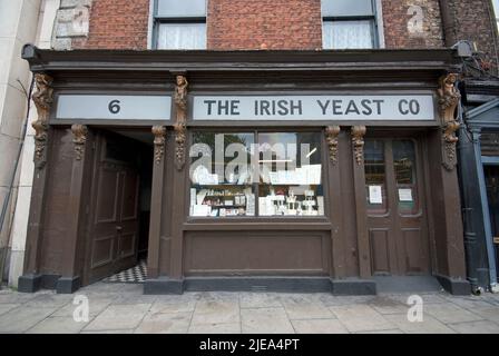 Le magasin Irish Yeast Company à Dublin, en Irlande Banque D'Images