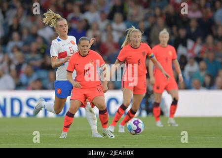 Leeds, Royaume-Uni. 24th juin 2022. LEEDS, ROYAUME-UNI. 24th JUIN Fran Kirby, Angleterre, à l'occasion du match international amical entre England Women et les pays-Bas, à Elland Road, Leeds, le vendredi 24th juin 2022. (Crédit : Scott Llewellyn | MI News) crédit : MI News & Sport /Alay Live News Banque D'Images