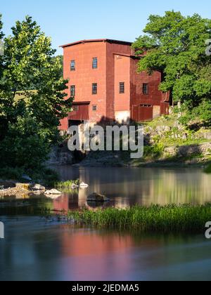 Édifice Dillard Mill Banque D'Images