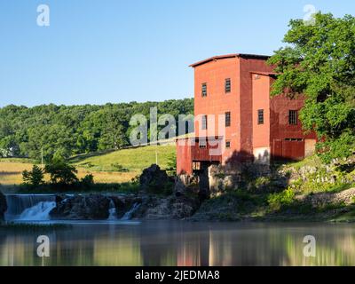 Édifice Dillard Mill Banque D'Images