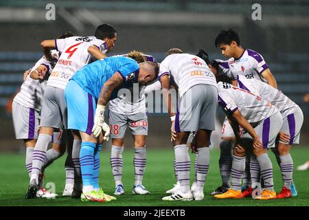 IAI Stadium Nihondaira, Shizuoka, Japon. 22nd juin 2022. FC/Kyoto Sanga Groupe d'équipe FC, 22 JUIN 2022 - football : la coupe de l'Empereur JFA 102nd Championnat du Japon de football match entre Shimizu S-Pulse 0-1 Kyoto Sanga FC au IAI Stadium Nihondaira, Shizuoka, Japon. Credit: SportsPressJP/AFLO/Alay Live News Banque D'Images