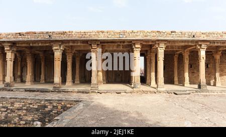 Fort complexe du fort Chanderi, Chanderi, Madhya Pradesh, Inde. Banque D'Images