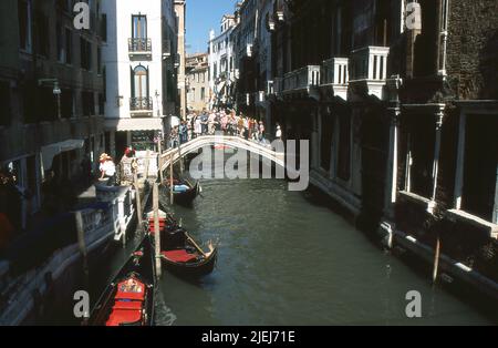 Voile Grand Canal Venise Raymond Boswell Banque D'Images