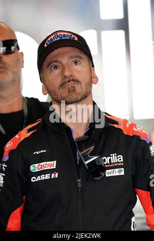 25.06.2022, TT circuit Assen, Assen, Großer Preis der Niederlande 2022&#XA; , im Bild&#XA;Max Biaggi Banque D'Images