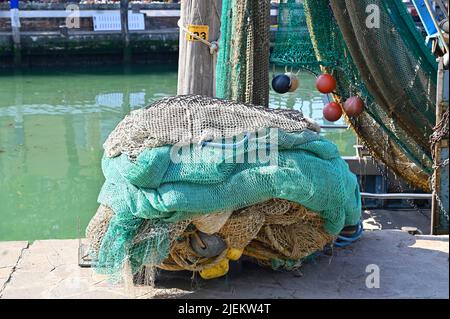 Caorle, Italie. Port de pêche à Caorle Banque D'Images