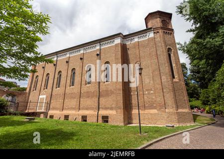 Padoue, Italie - 06 10 2022: La chapelle Scrovegni à Padoue, un jour d'été. Banque D'Images