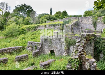 Darkhill Ironworks, Forest of Dean, Gloucestershire. Banque D'Images