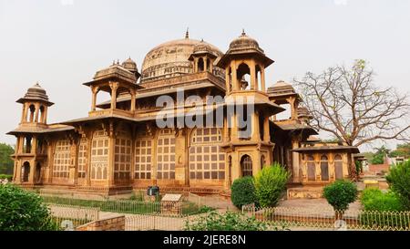 Tombe de Ghaus Mohammad, Gwalior, Madhya Pradesh, Inde. Banque D'Images