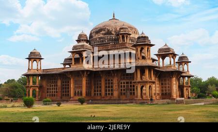 Tombe de Mohammad Ghaus, Gwalior, Madhya Pradesh, Inde. Banque D'Images