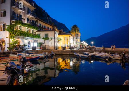 Limone Sul Garda, Italie, Brescia Banque D'Images