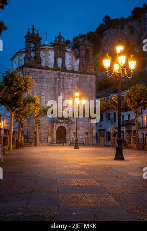 Grazalema Town Plaza. Banque D'Images