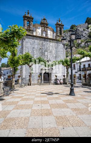 Grazalema Town Plaza. Banque D'Images