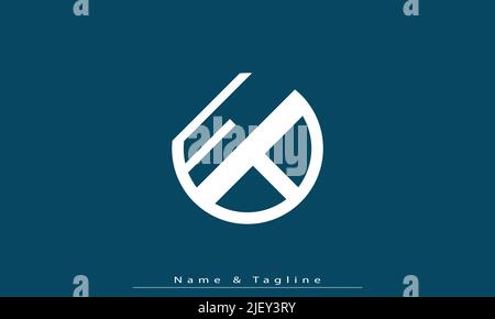 Lettres de l'alphabet initiales Monogram logo EB , BE Illustration de Vecteur