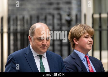 Londres, Royaume-Uni. 28th juin 2022. Ministres de Downing Street, Ben Wallace, Secrétaire de la Défense, crédit : Ian Davidson/Alay Live News Banque D'Images