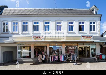 Succursale de Takko à Kappeln, Allemagne Banque D'Images