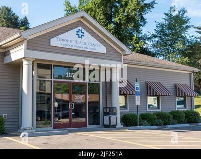 Le centre de santé Tidioute, relié à l'hôpital de la région de Titusville, situé sur main Street à Tidioute, Pennsylvanie, États-Unis Banque D'Images