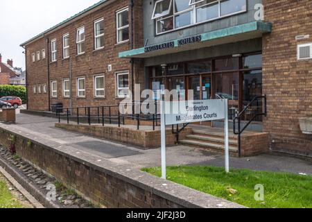 Darlington Magistrate court,Darlington,Angleterre,Royaume-Uni Banque D'Images