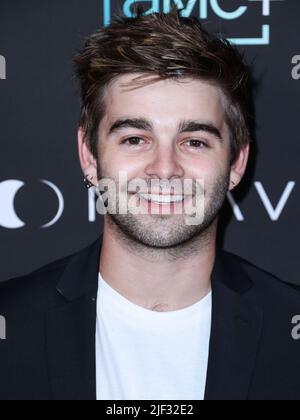 West Hollywood, États-Unis. 28th juin 2022. WEST HOLLYWOOD, LOS ANGELES, CALIFORNIE, États-Unis - JUIN 28 : l'acteur américain Jack Griffo arrive à la première de Los Angeles de la série originale d'AMC 'Moonhaven' qui s'est tenue à l'hôtel de Londres West Hollywood à Beverly Hills sur 28 juin 2022 à West Hollywood, Los Angeles, Californie, États-Unis. (Photo de Xavier Collin/image Press Agency) Credit: Image Press Agency/Alay Live News Banque D'Images