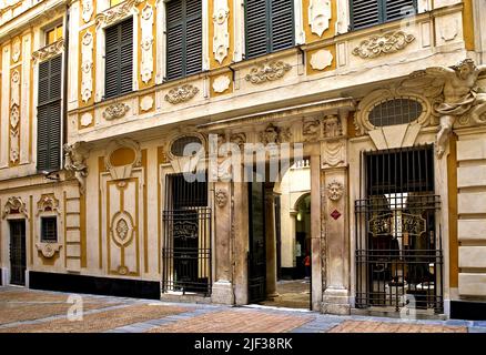 Galleria nazionale di Palazzo Spinola, Italie, Ligurie, Gênes Banque D'Images