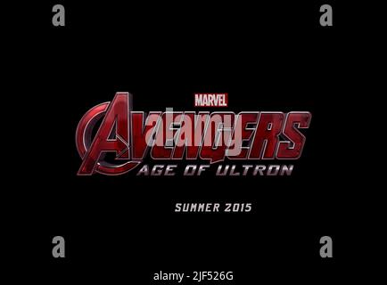 POSTER DE FILM, AVENGERS: AGE OF ULTRON, 2015 Banque D'Images