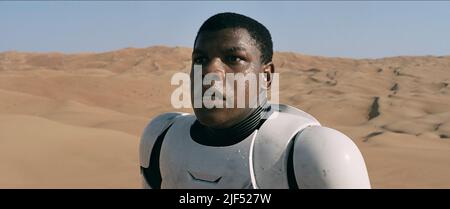 JOHN BOYEGA, Star Wars : Episode VII - LA FORCE se réveille, 2015 Banque D'Images