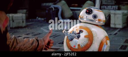 BB-8 DROID, STAR WARS: ÉPISODE VII - LA FORCE S'ÉVEILLE, 2015 Banque D'Images