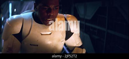 JOHN BOYEGA, Star Wars : Episode VII - LA FORCE se réveille, 2015 Banque D'Images