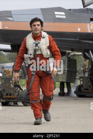 OSCAR ISAAC, Star Wars : Episode VII - LA FORCE se réveille, 2015 Banque D'Images