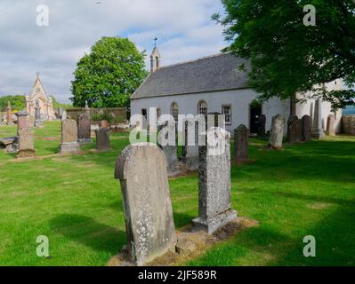 Vieille église de Kincardine, Ardgay, Ross et Cromarty Banque D'Images