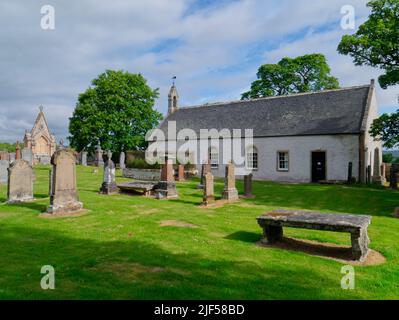 Vieille église de Kincardine, Ardgay, Ross et Cromarty Banque D'Images