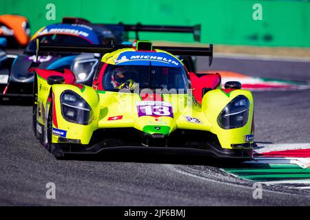 Monza, Italie, 30/06/2022, 13 DECURTINS Pieder (ITERE), BASSENG Marc (ger), Haegeli par T2 Racing, Duqueine M30 - D08 - Nissan, action pendant le 4th de la coupe Michelin le Mans 2022 sur l'Autodromo Nazionale di Monza de 1 juillet à 2, à Monza, Italie - photo Joao Filipe / DPPI Banque D'Images