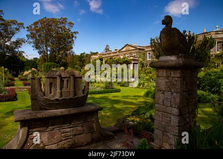 Mount Stewart House and Gardens, Grayabbatiale, Strangford Lough, County Down, Irlande du Nord Banque D'Images