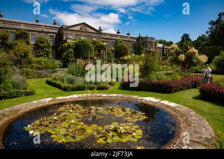 Mount Stewart House and Gardens, Grayabbatiale, Strangford Lough, County Down, Irlande du Nord Banque D'Images