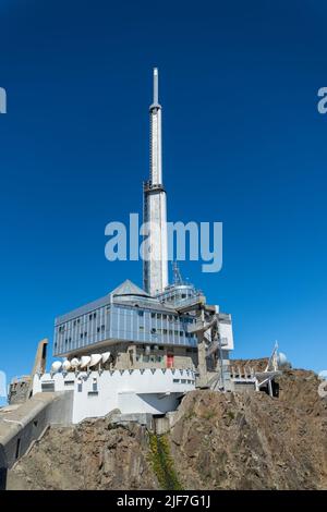 Observatoire du pic du midi de Bigorre, Pyrénées, France Banque D'Images