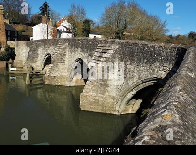 East Farleigh Bridge Banque D'Images