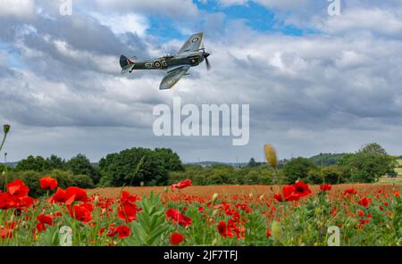 Battle of Britain Memorial flight Banque D'Images